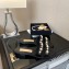 Chanel Pearls Flat Mules Black 2022