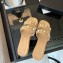 Chanel Pearls Flat Mules Apricot 2022