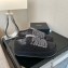 Chanel Fabric and Shiny Goatskin Trainers Sneakers G39105 Black  2022