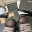 Chanel Fabric and Shiny Goatskin Trainers Sneakers G39105 Black  2022