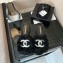 Chanel Heel 3.5cm Shearling Lambskin Mules G39357 Black 2022