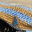 Prada Large raffia tote bag 1BG392 Sky Blue/Beige 2022
