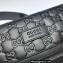 Gucci GG embossed Signature messenger Bag 406410 Black