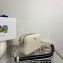 Prada Leather bag with shoulder strap 1BH082 Creamy 2022