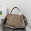 Prada Small Leather HandBag with shoulder strap 1BC145 Camel 2022