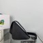 Prada Saffiano leather belt bag 2VL039 Black 2022