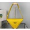 Prada Saffiano leather belt bag 2VL039 Yellow 2022