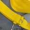 Prada Saffiano leather belt bag 2VL039 Yellow 2022