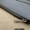 Gucci GG embossed Signature messenger Bag 406410 Gray