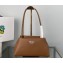 Prada Small leather bag 1BA368 Brown 2022