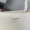 Prada Small leather bag 1BA368 White 2022