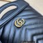 Gucci GG Marmont top handle mini bag 699756 Black
