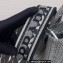 Prada Embroidered handbag 1BA343 Black/Gray 2022