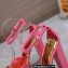 Valentino Heel 13cm platform 3.5cm ONE STUD open-toe Pumps in patent leather Pink 2022