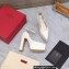 Valentino Heel 15.5cm platform 5.5cm Tan-Go Pointy Pumps in patent leather White 2022