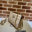 Gucci GG Matelassé leather small bag 702200 Beige