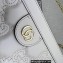 Gucci GG Matelassé leather small bag 702200 Beige