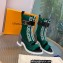 Louis Vuitton Satin Moonlight Half Boots Green 2022