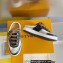 Louis Vuitton Suede Lous Open Back Sneakers Black/Gray 2022