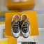 Louis Vuitton Suede Lous Open Back Sneakers Black/Gray 2022