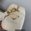 Prada Perforated logo Leather shoulder bag 1BH187 White 2022