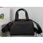 Prada Perforated logo Leather Handbag 1BH078 Black 2022