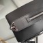 Prada Small brushed leather handbag 1BA366 Black 2022