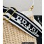 Prada Wicker and canvas bucket bag 1BE062 White 2022