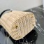 Prada Wicker and canvas bucket bag 1BE062 Black 2022