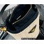 Prada Wicker and canvas bucket bag 1BE062 Black 2022