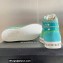 Chanel Heel 2.5cm Chain Calfskin and Tweed Mid-top Sneakers Green 2022