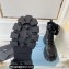 Prada Monolith leather and nylon fabric lace-up Ankle boots with Removable pouch 1T255M Black
