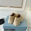 Prada Brushed leather Monolith loafers 1D649M Beige
