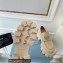 Prada Brushed leather Monolith loafers 1D649M Beige