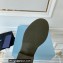 Prada Brushed leather and Re-Nylon lace-up Ankle boots 1T782M Military Green
