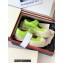 Marni leather Pablo Mary Jane Sneakers Light Green 2022