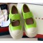 Marni leather Pablo Mary Jane Sneakers Light Green 2022