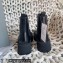 Balenciaga Heel 4.5cm Smooth calfskin Tractor boots Brushed Black
