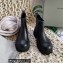 Balenciaga Heel 4.5cm Smooth calfskin Tractor boots Black