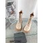 Balenciaga Heel 4.5cm Smooth calfskin Tractor Lace-up boots Beige