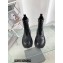 Balenciaga Heel 4.5cm Smooth calfskin Tractor Lace-up boots Black