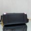 Versace La Medusa Medium Handbag 307 Stitching Black/White/Fuchsia