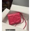 Dolce & Gabbana Calfskin Logo crossbody bag Fuchsia