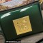 Dolce & Gabbana Small patent leather shoulder bag Green with DG fastening