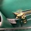 Dolce & Gabbana Small patent leather shoulder bag Green with DG fastening