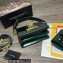 Dolce & Gabbana Small patent leather shoulder bag Green with DG fastening