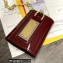 Dolce & Gabbana Small patent leather shoulder bag Burgundy with DG fastening