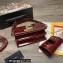 Dolce & Gabbana Small patent leather shoulder bag Burgundy with DG fastening