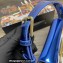 Dolce & Gabbana Small patent leather shoulder bag Blue with DG fastening