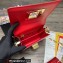 Dolce & Gabbana Small patent leather shoulder bag Red with DG fastening